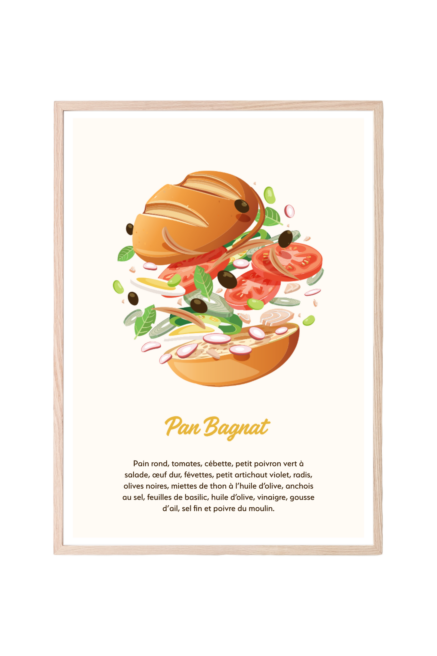 Affiche Pan Bagnat