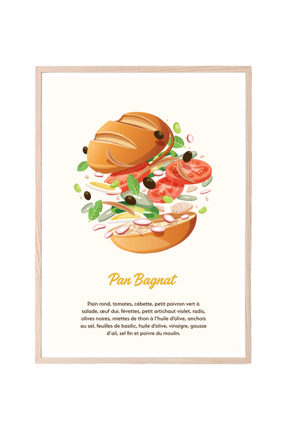 Affiche Pan Bagnat